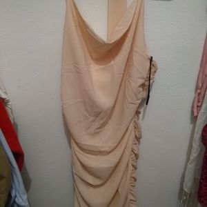 Forever 21 Size Lg Peach Cocktail Dress